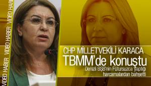 Karaca; TBMM kürsüsünde Denizli BŞB'nin Denizli'yi zarara soktuğunu anlattı