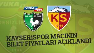 Kayserispor maçının bilet fiyatları açıklandı