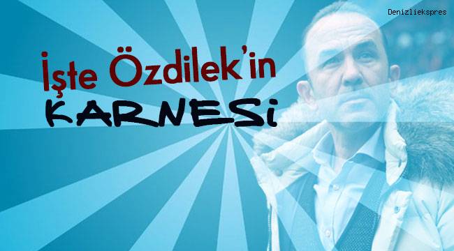 Mehmet Özdilek dönemi 15 hafta sürdü