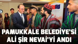 Pamukkale Belediyesi'nin desteği ile Ali Şir Nevai anıldı