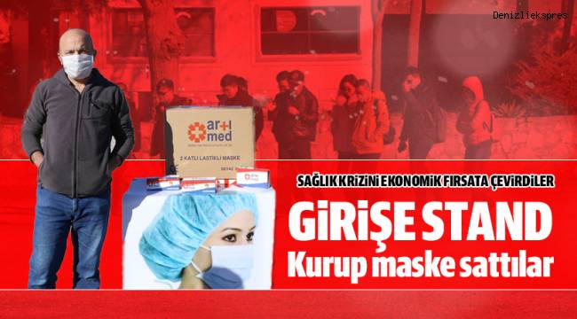 Virüs dünya için kriz, onun için ekmek kapısı