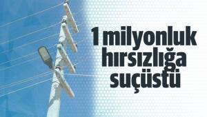 1 milyonluk hırsızlığa suçüstü