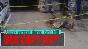 Alacak verecek davası kanlı bitti