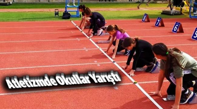 Atletizmde Okullar Yarıştı