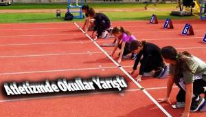 Atletizmde Okullar Yarıştı