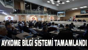AYKOME Bilgi Sistemi tamamlandı