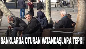 Banklara oturan vatandaşlara seyyar satıcıdan örnek ‘Korona’ tepkisi