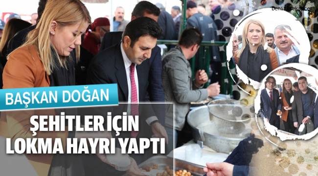 Başkan Doğan İdlib Şehitlerini Unutmadı