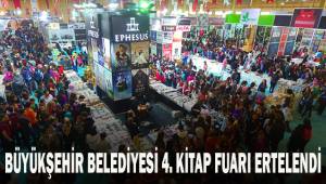 Büyükşehir Belediyesi 4. Kitap Fuarı ertelendi