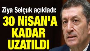 Corona virüsü nedeniyle eğitime verilen ara 30 Nisan'a kadar uzatıldı