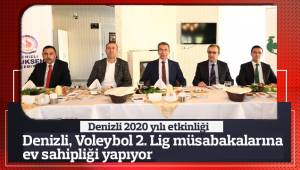 Denizli, Voleybol 2. Lig müsabakalarına ev sahipliği yapıyor