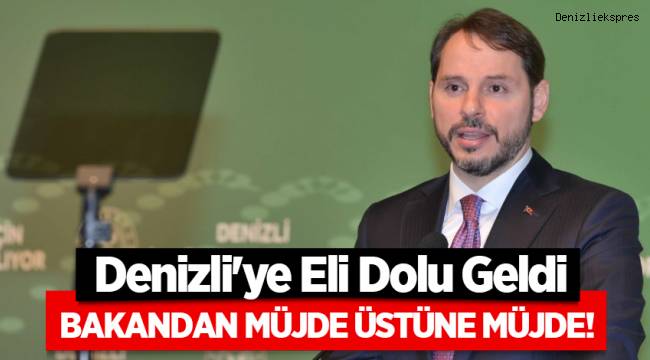 Denizli'ye Eli Dolu Geldi
