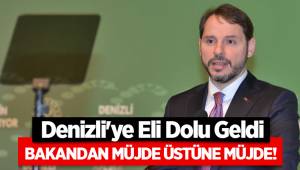 Denizli'ye Eli Dolu Geldi