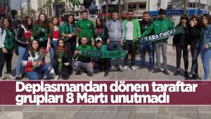 Deplasmandan dönen taraftar grupları 8 Martı unutmadı