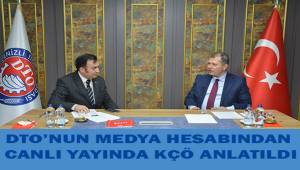 DTO'nun sosyal medya hesabından canlı yayında KÇÖ anlatıldı
