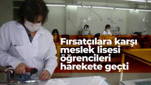Fırsatçılara karşı meslek lisesi öğrencileri harekete geçti