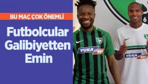 Futbolcular Galibiyetten Emin