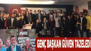 Genç Başkan Güven Tazeledi