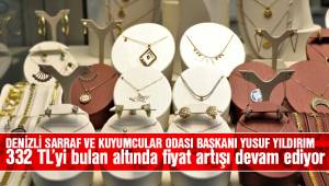 Gram fiyatı 332 TL’yi bulan altında fiyat artışı devam ediyor