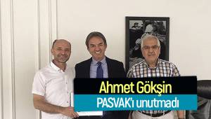 Hayırsever işadamı Ahmet Gökşin Pasvak’ı unutmadı
