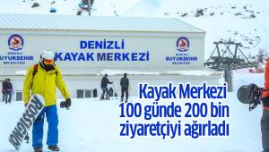 Kayak Merkezi 100 günde 200 bin ziyaretçiyi ağırladı