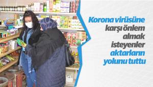 Korona virüsüne karşı önlem almak isteyenler aktarların yolunu tuttu