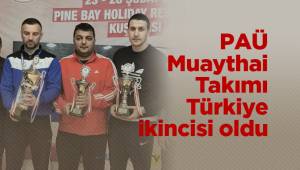 PAÜ Muaythai Takımı Türkiye ikincisi oldu