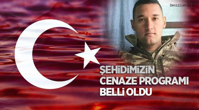 Şehidimizin Cenaze Programı Belli Oldu