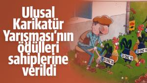 Ulusal Karikatür Yarışması’nın ödülleri sahiplerine verildi