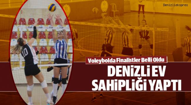 Voleybolda Finalistler Belli Oldu