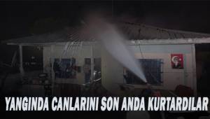 3 çocuklu ailenin kaldığı evde çıkan yangından faciadan dönüldü