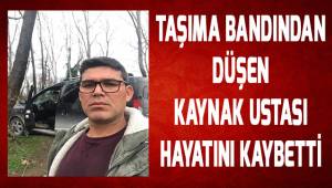 Denizli'de taşıma bandından düşen kaynak ustası yaşamını yitirdi