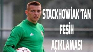 Denizlispor'da kaleci Stackhowiak'tan fesih açıklaması: