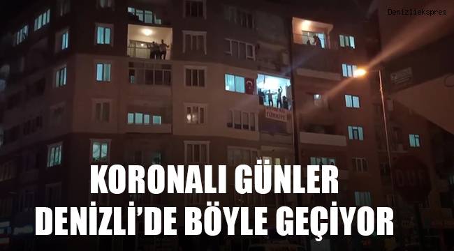 Otomobilden müzik çaldı, balkonda göbek attılar