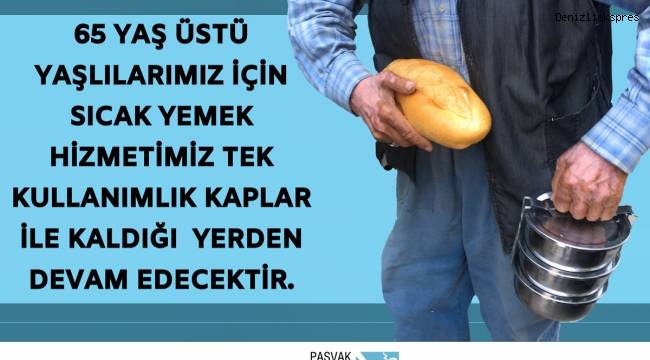 PASVAK Kaldığı yerden sıcak yemek dağıtmaya devam ediyor
