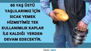 PASVAK Kaldığı yerden sıcak yemek dağıtmaya devam ediyor