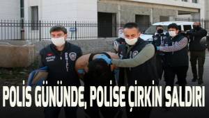 Polis Gününde, polise çirkin saldırı