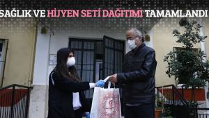 SAĞLIK VE HİJYEN SETİ DAĞITIMI TAMAMLANDI