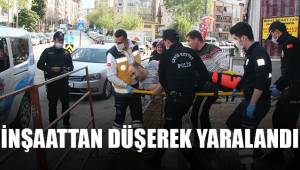 Toprak almak istediği inşaattan düşerek yaralandı
