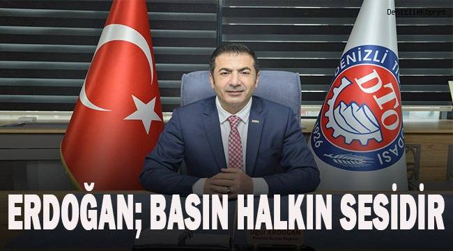BAŞKAN ERDOĞAN'DAN DÜNYA BASIN ÖZGÜRLÜĞÜ GÜNÜ MESAJI: