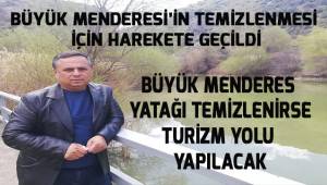 Çal’da Büyük Menderes’in 12 kilometrelik yatağının temizlenmesi için harekete geçildi.