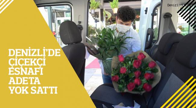 Çiçekçilerin Anneler Günü'ndeki yoğun mesaisi kısıtlama da dinlemedi