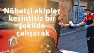Denizli Büyükşehir Belediyesi bayram tedbirlerini aldı