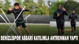 Denizlispor, asgari katılımla antrenman yaptı