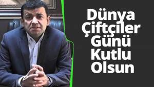 Dünya Çiftçiler Günü Kutlu Olsun