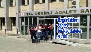 EFT dolandırıcılarının özgürlüğü sadece birkaç dakika sürdü