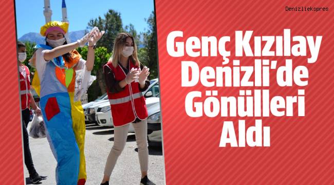 Genç Kızılay şehri şenlendirdi gönül aldı