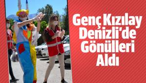 Genç Kızılay şehri şenlendirdi gönül aldı