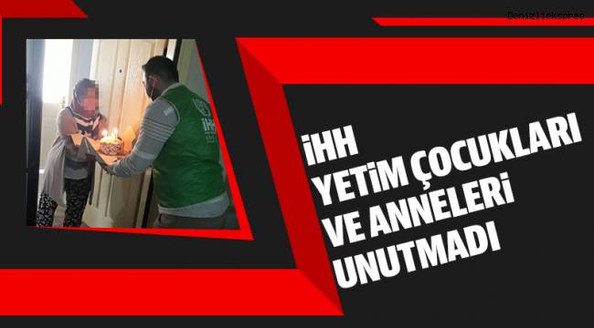 İHH yetim çocuklar ve annelerini unutmadı