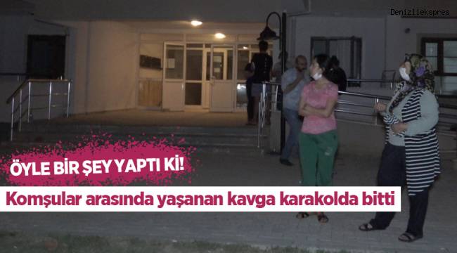 Komşuları ile kavga eden kadın öyle bir şey yaptı ki, bina sakinleri soluğu sokakta aldı
